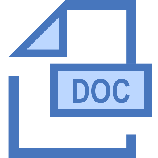 Icon für Datei vom typ doc